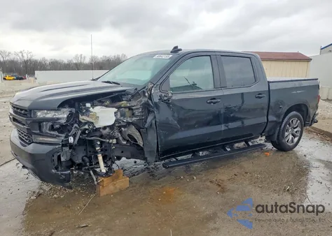 2021 Chevrolet Silverado K1500 Rst z USA, uszkodzony, nr VIN 1GCUYEEDXMZ317854